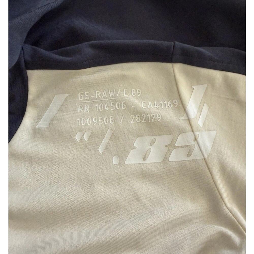 G-Star RAW Sobiru Hoodie Sweat Dress XS NWT Colorblock Short Sleeve Streetwear - Picture 11 of 16